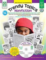 Trendy Topics: Nonfiction: 14 Reproducible Stories [With CDROM] 1602681031 Book Cover