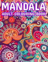 Mandala Adult Colouring book: 50 mandalas Image 1671365119 Book Cover