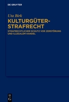 Kulturgüterstrafrecht 3112235096 Book Cover