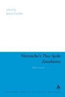 Nietzsche's Thus Spoke Zarathustra: Before Sunrise 1441116532 Book Cover