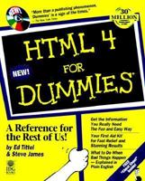 HTML 4 for Dummies 0764519956 Book Cover