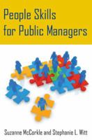 People Skills for Public Managers 0765643510 Book Cover