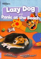 Lazy Dog and Panic at the Beach 1839270063 Book Cover
