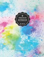 Premium Notebook: XXL Artist`s Sketch Book: 8.5 X 11 Inches, Personalized Artist Drawing Book Abstract 008: 110 Pages, Drawing, Sketching and Creative Art Works. Notebook and Sketchbook to Draw 109229564X Book Cover