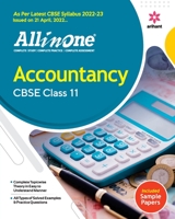 CBSE All In One Accountancy Class 11 2022-23 Edition (As per latest CBSE Syllabus issued on 21 April 2022) 9326196283 Book Cover