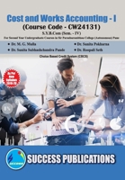 Cost and Works Accounting (Cost and Works Accounting) (Paper - I)(S.Y.B.Com, S.P. College, Sem.-IV) 8196251947 Book Cover