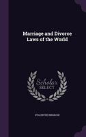 Marriage and Divorce Laws of the World 9356780048 Book Cover