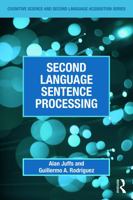 Second Language Sentence Processing 0415632005 Book Cover