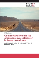 Comportamiento de las empresas que cotizan en la bolsa de valores 6200402973 Book Cover
