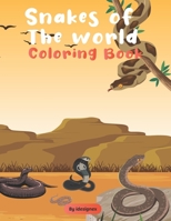 Snakes of the world Coloring Book: A Unique Collection Of Snakes Coloring Pages (Dover Nature Coloring Book). B08NDR1BYZ Book Cover