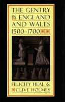 The Gentry in England and Wales, 1500-1700 0333527291 Book Cover