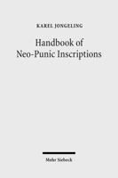 Handbook of Neo-Punic Inscriptions 3161493036 Book Cover