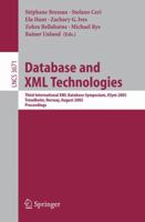Database and XML Technologies: Third International XML Database Symposium, XSYM 2005, Trondheim, Norway, August 28-29, 2005, Proceedings (Lecture Notes in Computer Science)