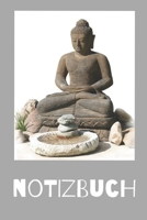 Notizbuch Buddha: 120 Seiten / dot grid / Punkteraster / DIN A5 (6x9) / Buddha Geschenkbuch #8 1676684158 Book Cover
