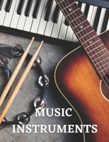 Music Instruments: The Picture Book of Music Instruments for Dementia, Alzheimer's, Adults with Seniors. B08Y4H44KG Book Cover