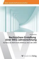 Rechtsichere Erstellung Einer Weg-Jahresrechnung 3639489470 Book Cover