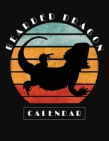 2020-2021 Bearded Dragon calendar and Planner: Bearded Dragons Lovers Gift Monthly AND Yearly planner, Two Years Planner and Notebook. 1656530139 Book Cover