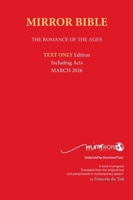 TEXT ONLY MIRROR BIBLE 2024 Edition B0CV74PVRZ Book Cover