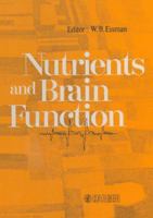 Nutrients and Brain Function 3805545665 Book Cover