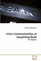 Crisis Communication at Kaupthing Bank: An Analysis 363924091X Book Cover