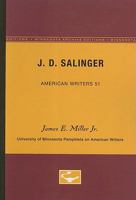 J.D. Salinger (University of Minnesota Pamphlets on American Writers) 0816603669 Book Cover