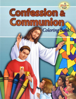 Confession and Communion Coloring Book 0899426956 Book Cover