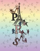 Sketch book: Paris cover (8.5 x 11) inches 110 pages, Blank Unlined Paper for Sketching, Drawing, Whiting, Journaling & Doodling 1718827334 Book Cover