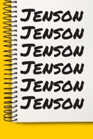 Name Jenson A beautiful personalized: Lined Notebook / Journal Gift, Notebook for Jenson,120 Pages, 6 x 9 inches, Gift For Jenson, Personal Diary, Jenson, Personalized Journal, Family Notebook, Custom 1677050918 Book Cover