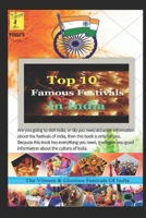 TOP 10 FAMOUS FESTIVALS IN INDIA: 10 major Hindu festivals in India B0CGYYHM9G Book Cover