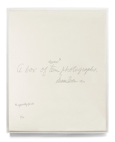 Diane Arbus: A box of ten photographs 1597114391 Book Cover