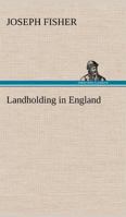 Landholding in England 1438533322 Book Cover