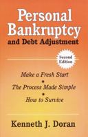 Personal Bankruptcy and Debt Adjustment, Second Edition 0679769765 Book Cover