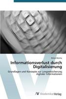 Informationsverlust Durch Digitalisierung 3639391829 Book Cover