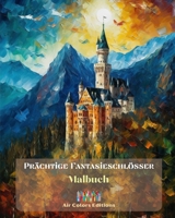 Prächtige Fantasieschlösser - Malbuch - Mehr als 30 atemberaubende Schlösser zum Ausmalen und Flüchten: Ein sensationelles Buch zur Förderung von Kreativität und Entspannung B0CFX182P5 Book Cover