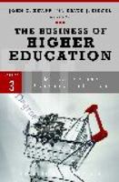 The Business of Higher Education: Marketing and Consumer Interests: 3 0313353565 Book Cover