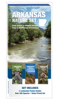 Arkansas Nature Set: Field Guides to Wildlife, Birds, Trees & Wildflowers of Arkansas 162005129X Book Cover