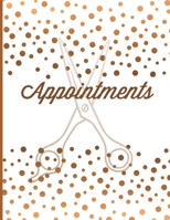 Appointments: Hair Salon Appointment Setting Book B0851MHRTY Book Cover