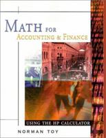 Math for Accounting and Finance: Using the HP Calculator 0324130953 Book Cover