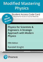 Physics for Scientists and Engineers: A Strategic Approach with Modern Physics -- Modified Mastering Physics with Pearson eText Access Code 0137319479 Book Cover