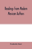 Readings From Modern Mexican Authors 1539168182 Book Cover