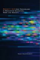 Society 3.0: How Technology Is Reshaping Education, Work and Society 143311691X Book Cover