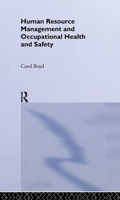 Human Resource Management and Occupational Health and Safety 0415265908 Book Cover