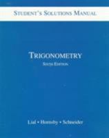 Trigonometry: Student's Solutions Manual 0673983374 Book Cover