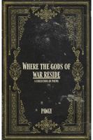 Where the gods of war reside: A collection of poems B0H6V4MP7F Book Cover