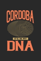 Cordoba Its in my DNA: 6x9 |notebook | dot grid | city of birth | Spain 1671908074 Book Cover