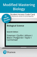 Modified Mastering Biology with Pearson Etext -- Access Card -- For Biological Science (18-Weeks) 0136781268 Book Cover