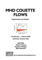 MHD Couette Flows: Experiments and Models (AIP Conference Proceedings / Astronomy and Astrophysics) 0735402159 Book Cover