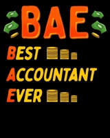 BAE Best Accountant Ever: BAE: Best Accountant Ever Cute & Funny CPA Accounting 2020-2021 Weekly Planner & Gratitude Journal (110 Pages, 8" x 10") ... Moments of Thankfulness & To Do Lists 1672750032 Book Cover