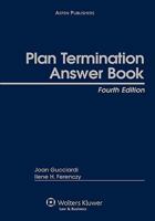 Plan Termination Answer Book, 2003 0735515468 Book Cover