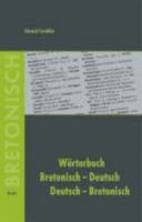 Wörterbuch Bretonisch-Deutsch / Deutsch-Bretonisch 3875483987 Book Cover
